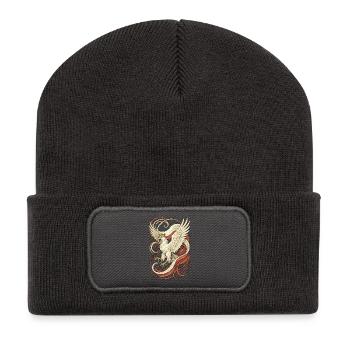 Poland Polska Eagle Epic Flag Flag Gift - Recycled Patch Beanie - dark grey - Front