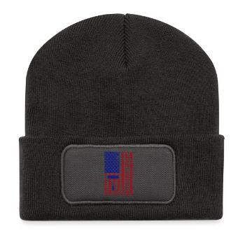 House Painter Professional Painter Dad Gift Idea - Recycelte Patch Beanie - Dunkelgrau - Vorne