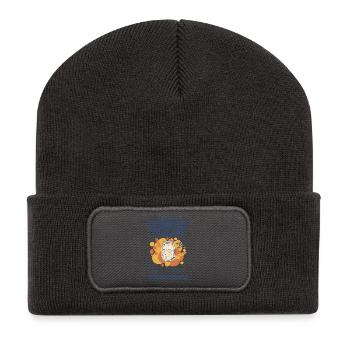 La fermentation du levain résout la plupart des problèmes du pain - Beanie recyclé à patch - charbon - Devant