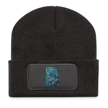 jcfejnghj - Beanie recyclé à patch - charbon - Devant