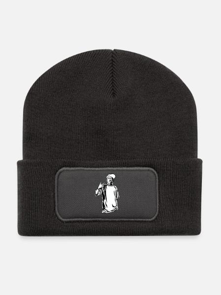 Gangster rapper - Recycled Patch Beanie - dark grey
