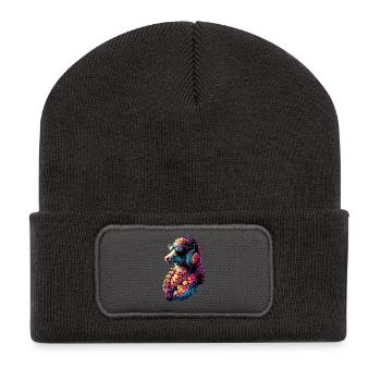 Pangolin Pangolin Pine Cone Pangolins - Recycled Patch Beanie - dark grey - Front