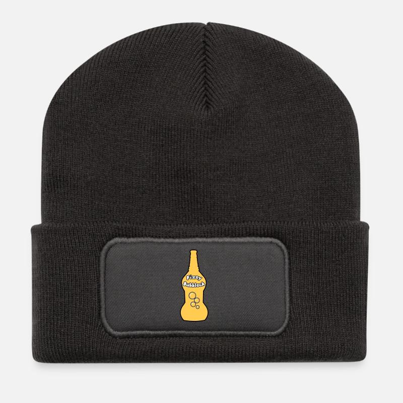 Zohan - Fizzy Bubblech / Bubbele - Recycelte Patch Beanie - Dunkelgrau