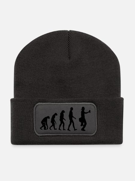 Graffiti / Tag / Writer / Street Art / Graff - Recycled Patch Beanie - dark grey