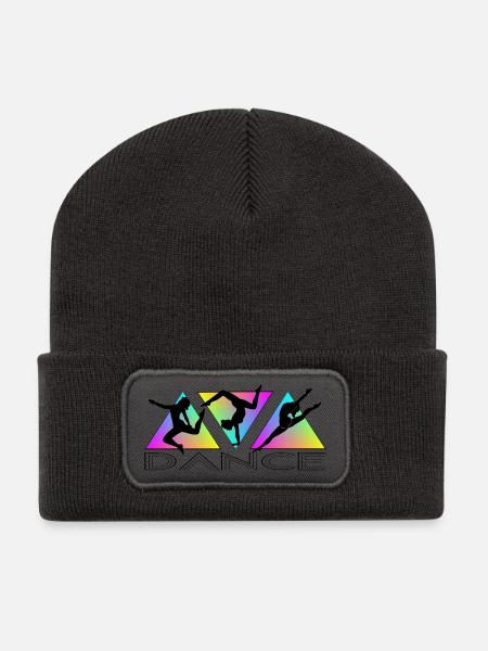 Dance - Recycelte Patch Beanie - Dunkelgrau