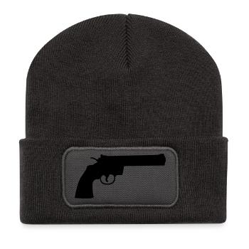 weapon - Recycled Patch Beanie - dark grey - Front