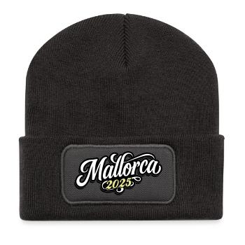 Mallorca 2025 - Recycled Patch Beanie - dark grey - Front