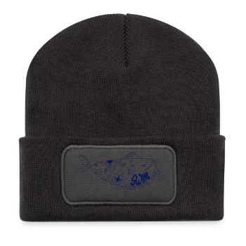 Nagez à votre façon - Beanie recyclé à patch - charbon - Devant