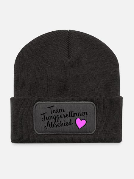 Hen Party Team - Recycled Patch Beanie - dark grey