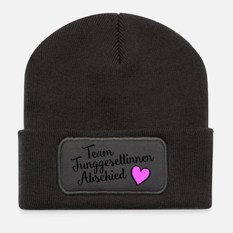 Hen Party Team - Recycled Patch Beanie - dark grey