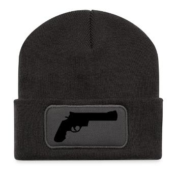 weapon - Recycled Patch Beanie - dark grey - Front