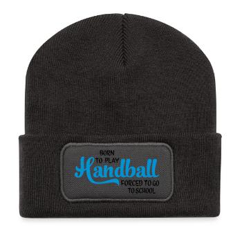 handball - Recycled Patch Beanie - dark grey - Front