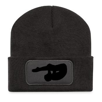 turmsprung - Recycled Patch Beanie - dark grey - Front