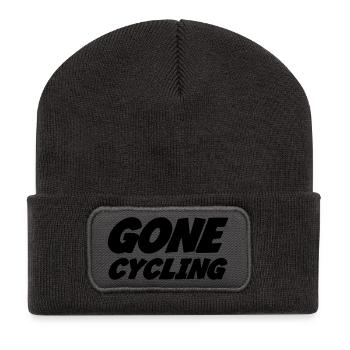 Cyclisme / Cycliste / Vélo / VTT / BMX - Beanie recyclé à patch - charbon - Devant