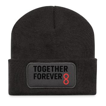 Unity Infinity Connection Design - Recycled Patch Beanie - dark grey - Front