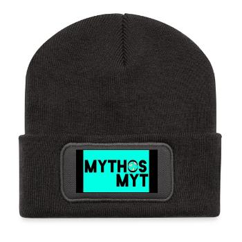 Mythos Myth Globe - Recycled Patch Beanie - dark grey - Front