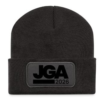 Jga 2026 Bachelor Party - Recycled Patch Beanie - dark grey - Front