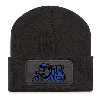 Wild Boar Backpack Logo - Recycled Patch Beanie - dark grey - Front
