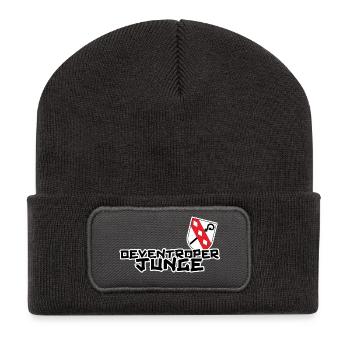 Oeventroper boy - Recycled Patch Beanie - dark grey - Front