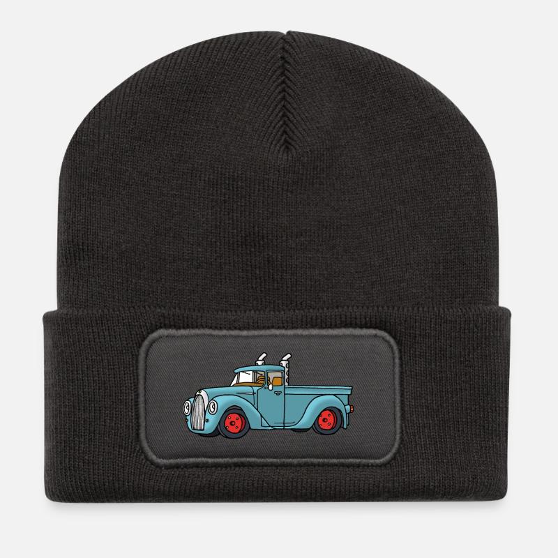Pick Up - Recycled Patch Beanie - dark grey