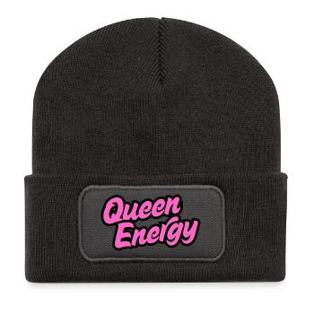 Queen Energy Shirt - Recycled Patch Beanie - dark grey - Front