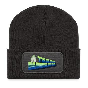 Team House Construction - Recycled Patch Beanie - dark grey - Front