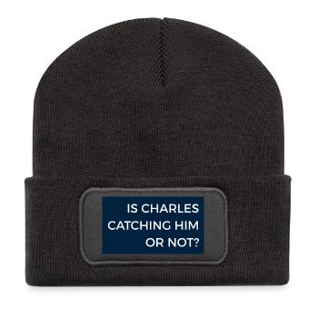 Is Charles catching him or not? Max Radio Message - Recycled Patch Beanie - dark grey - Front