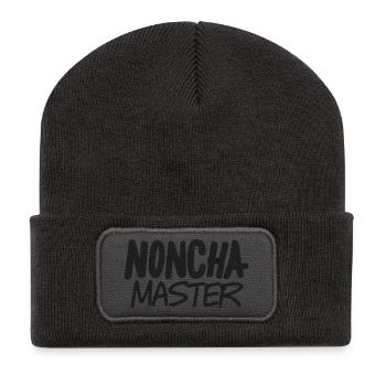 Noncha-Meister - Recycelte Patch Beanie - Dunkelgrau - Vorne