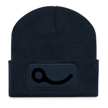 Closing Pin - Recycled Patch Beanie - french navy - Front