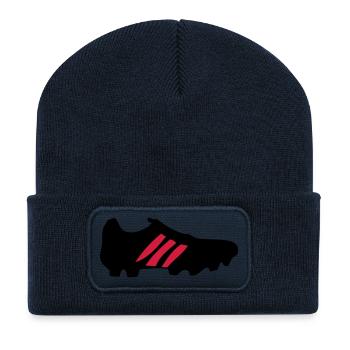 football - Recycled Patch Beanie - french navy - Front
