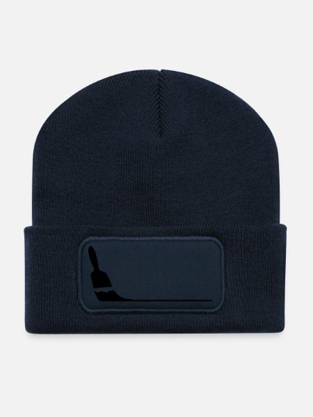 Pinsel - Recycelte Patch Beanie - French Navy