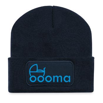 Für die liebe OMA : Kinderwagen : Enkel : Eneklin - Recycelte Patch Beanie - French Navy - Vorne