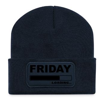 Friday 1c loading ... - Recycled Patch Beanie - french navy - Front