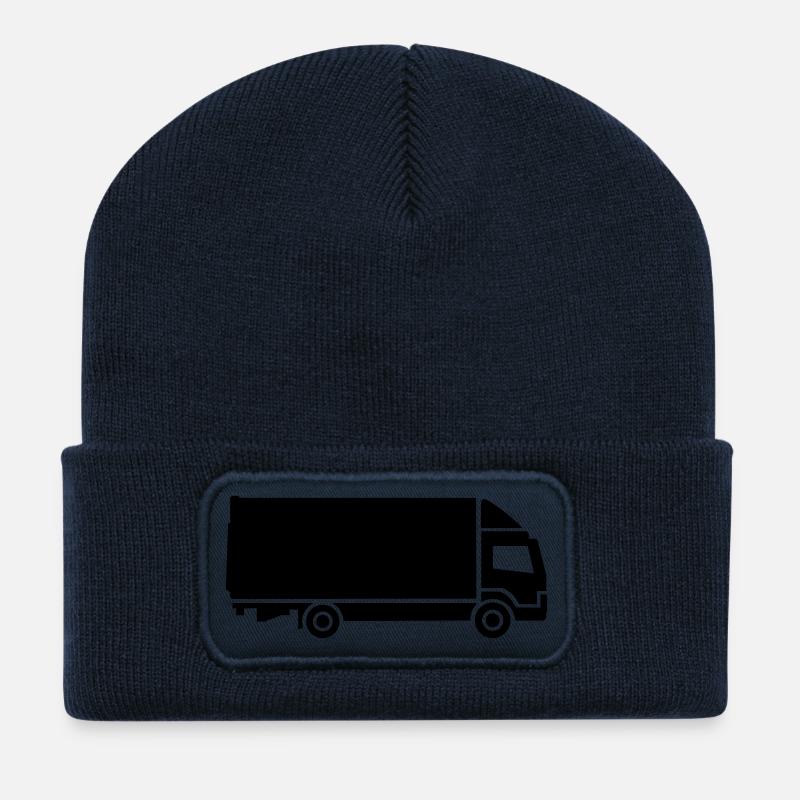 LKW - Recycelte Patch Beanie - French Navy