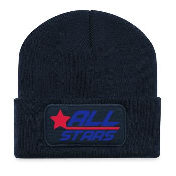 Cool Allstars Logo Design - Beanie recyclé à patch - bleu marine - Devant