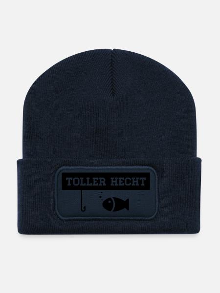Toller Hecht - Anglershirt - Recycelte Patch Beanie - French Navy