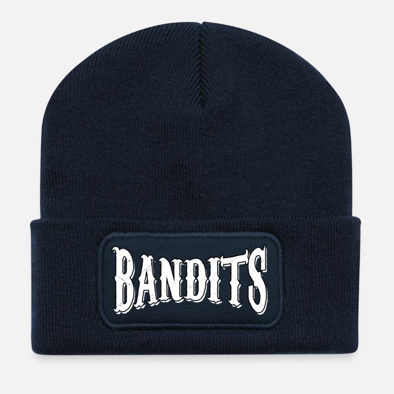 bandits - Recycelte Patch Beanie - French Navy