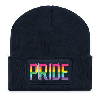 Pride Month LGBT - Pride! - Recycled Patch Beanie - french navy - Front