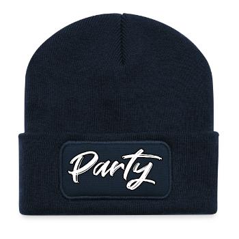 Party - Recycled Patch Beanie - french navy - Front