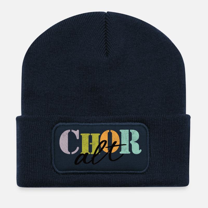 Choir Alto - Recycled Patch Beanie - french navy