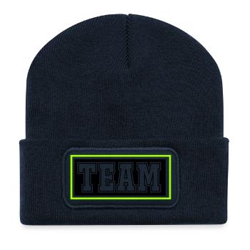 Team - Recycled Patch Beanie - french navy - Front