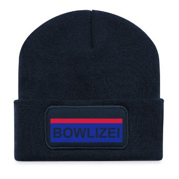 Bowlizei - Bowling - Recycelte Patch Beanie - French Navy - Vorne