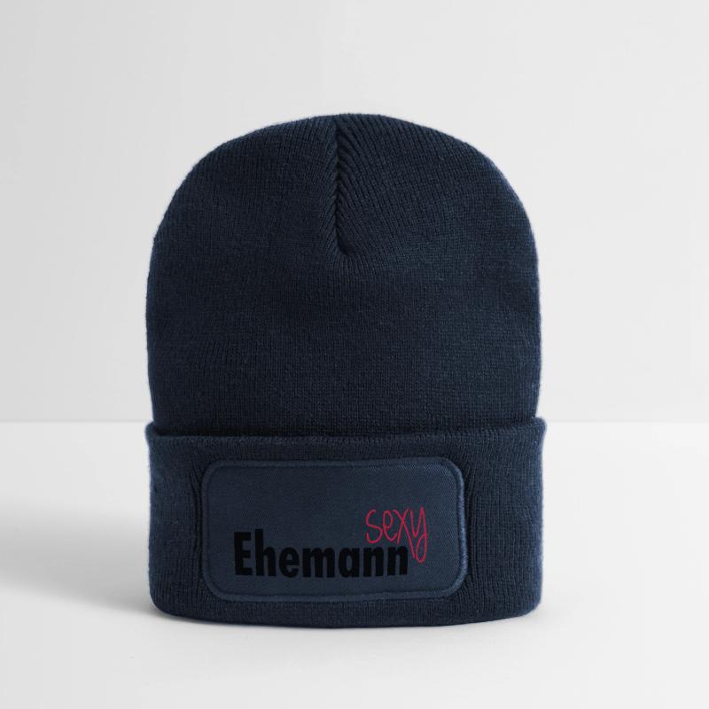 Recycelte Patch Beanie