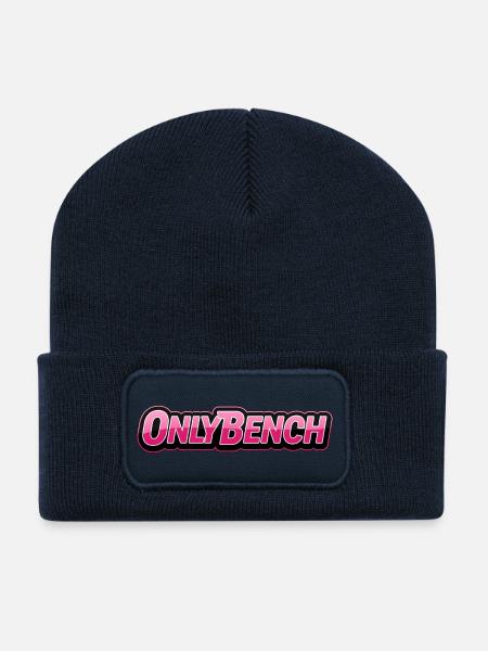 onlybench pink - Recycelte Patch Beanie - French Navy