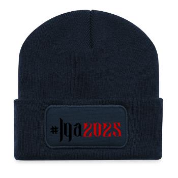 Jga 2025 Junggesellenabschied - Recycelte Patch Beanie - French Navy - Vorne