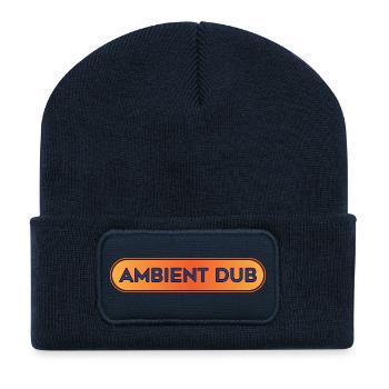 Festival de musique Dub ambiant Chillout Vibes - Beanie recyclé à patch - bleu marine - Devant
