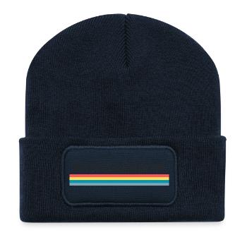 Pays Basque 64 T-Shirt Cadeau Humour - Beanie recyclé à patch - bleu marine - Devant