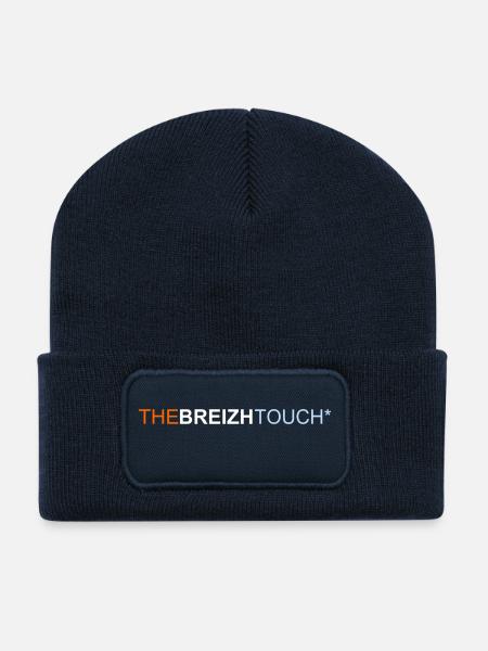 Breizh den Touch * - Recycelte Patch Beanie - French Navy
