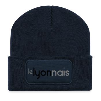Lyonnais - anpassbar - Recycelte Patch Beanie - French Navy - Vorne