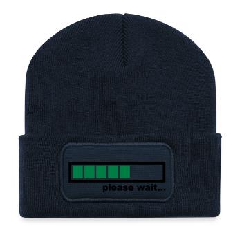 Loading - Recycelte Patch Beanie - French Navy - Vorne